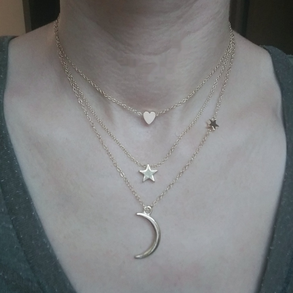 Gold necklace bundle
